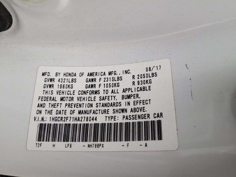 2017 Honda Accord in Eastpointe, MI 48021 - 18059950 33