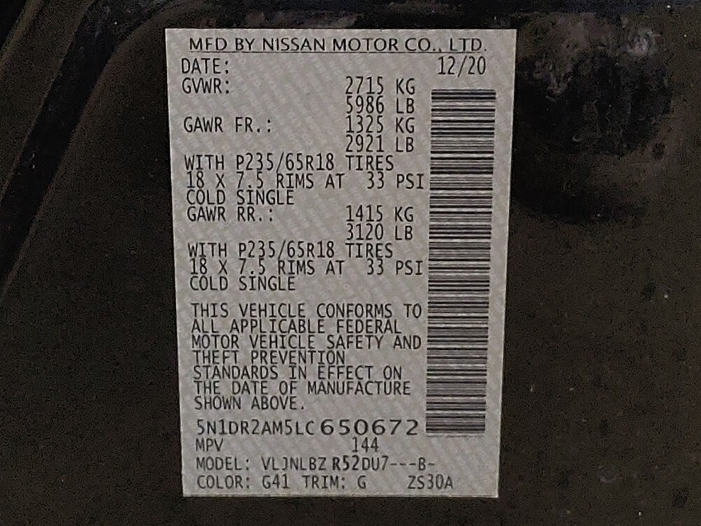 2020 Nissan Pathfinder in Houston, TX 77060 - 18060031 33