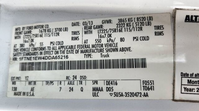 2013 Ford E-150 and Econoline 150 in Cartersville, GA 30120 - 18060119 14