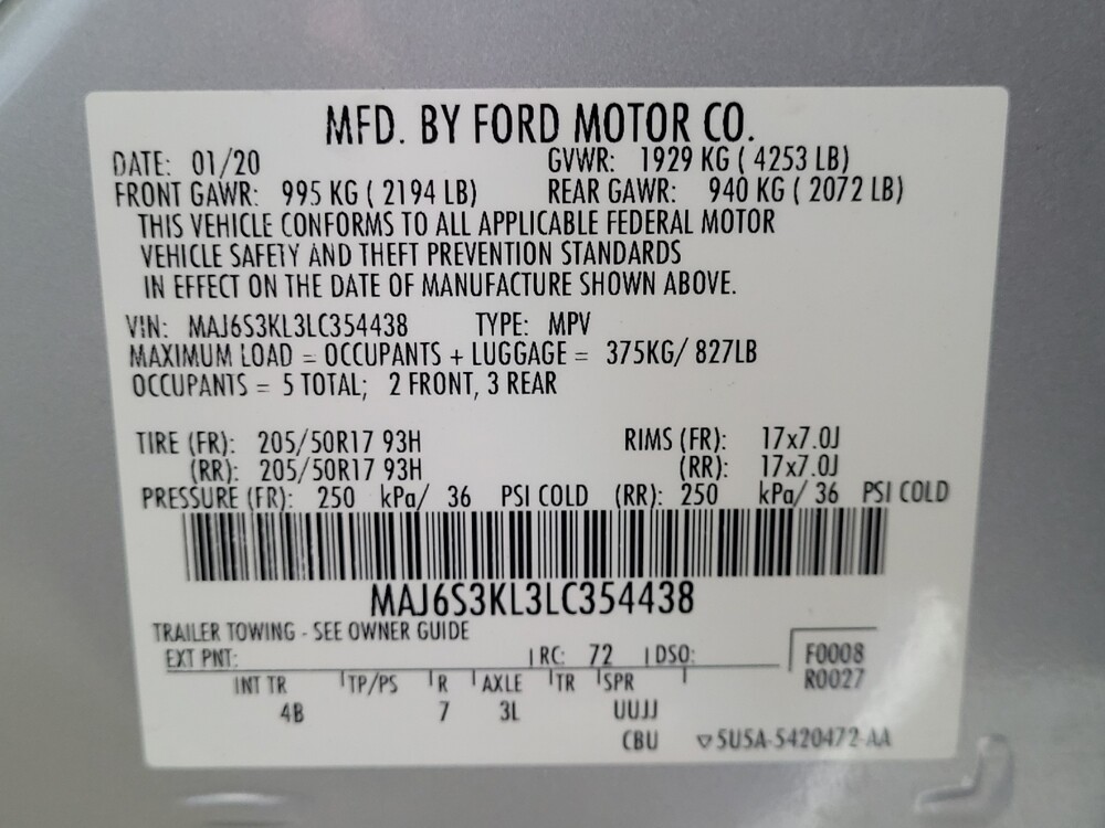 2020 Ford EcoSport in Raleigh, NC 27604 - 18060202 33