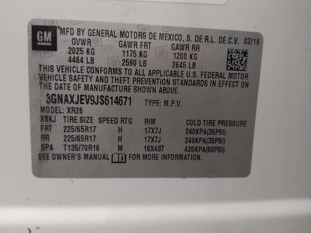 2018 Chevrolet Equinox in Topeka, KS 66611 - 18060313 33