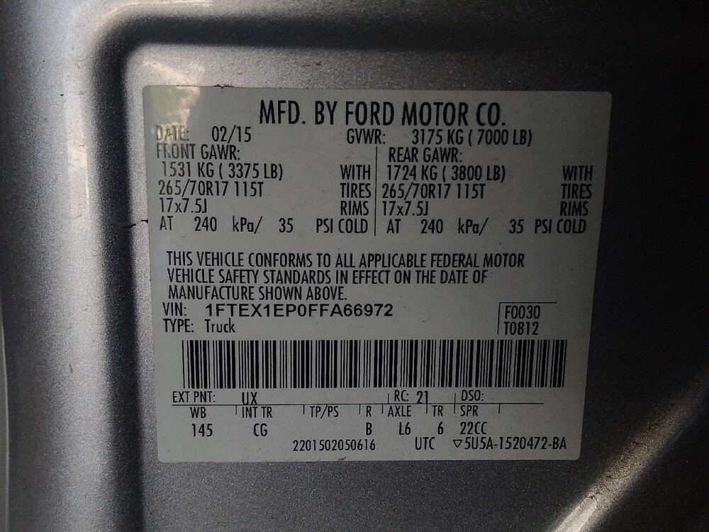 2015 Ford F150 in Charlotte, NC 28273 - 18060395 33
