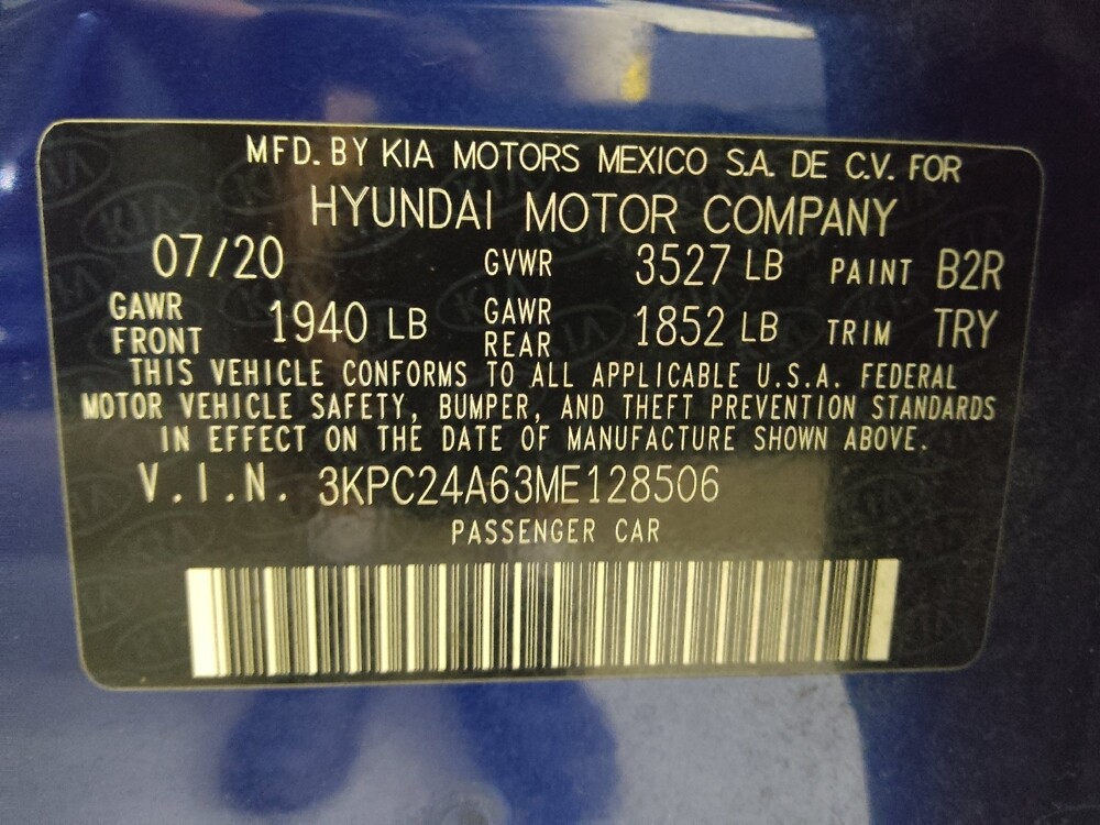 2021 Hyundai Accent in Greenville, SC 29607 - 18060635 33