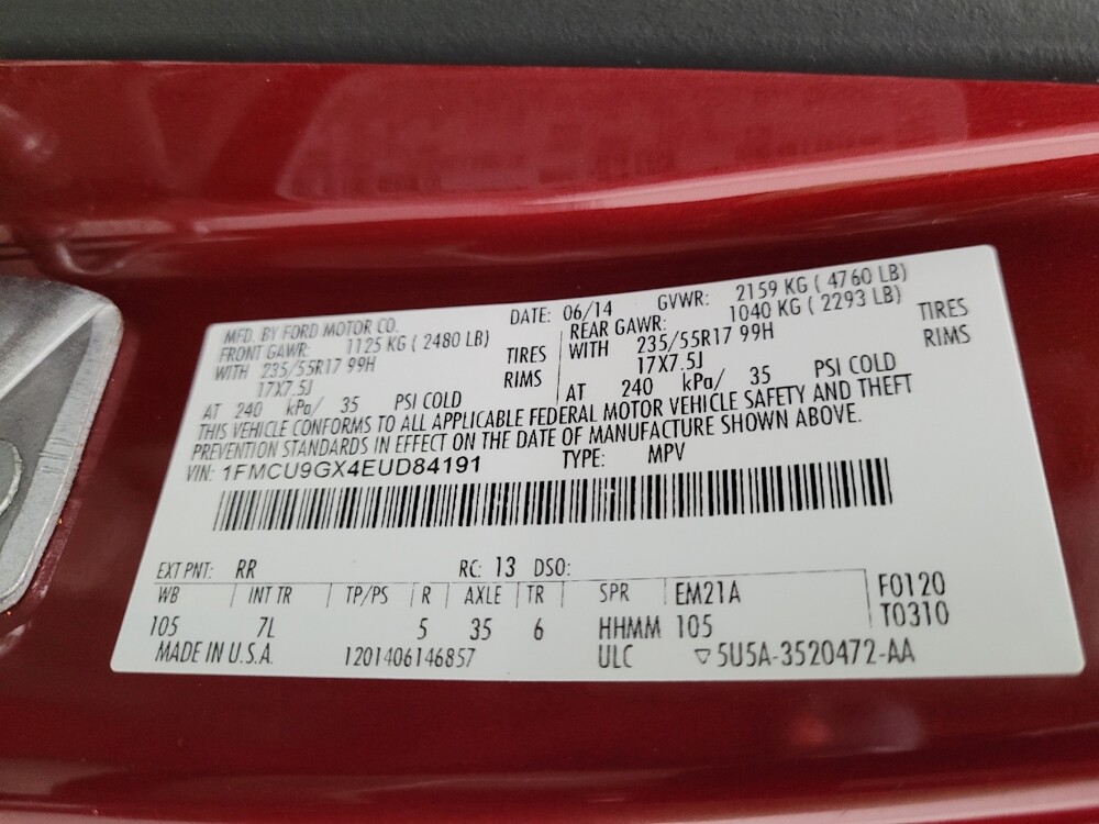 2014 Ford Escape in Lombard, IL 60148 - 18060690 33