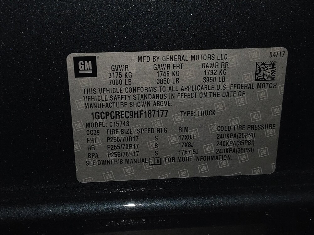 2017 Chevrolet Silverado 1500 in Kissimmee, FL 34744 - 18060731 33