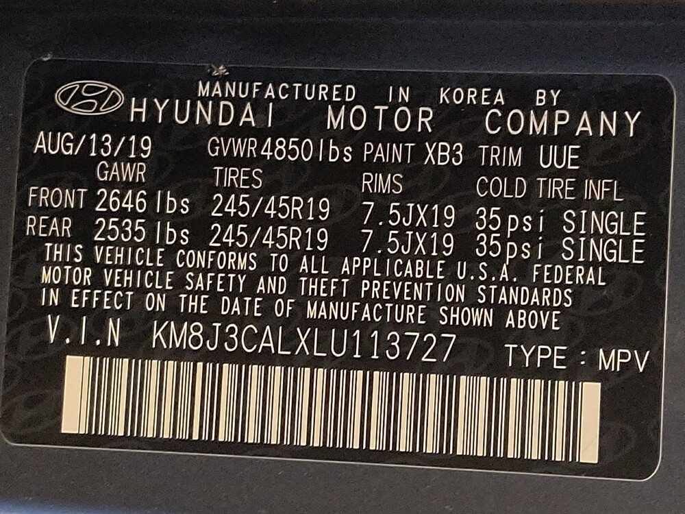 2020 Hyundai Tucson in Gainesville, FL 32609 - 18060743 33