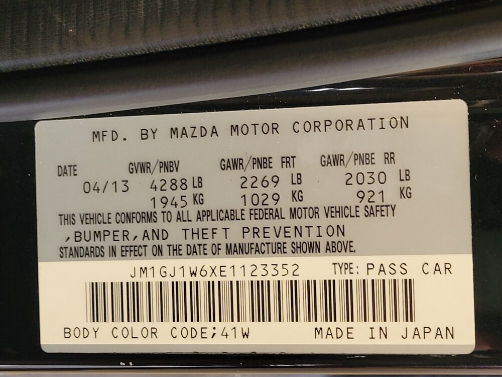 2014 Mazda MAZDA6 in Mobile, AL 36606 - 18060991 33