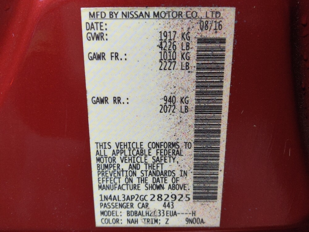 2016 Nissan Altima in Houston, TX 77060 - 18061029 33