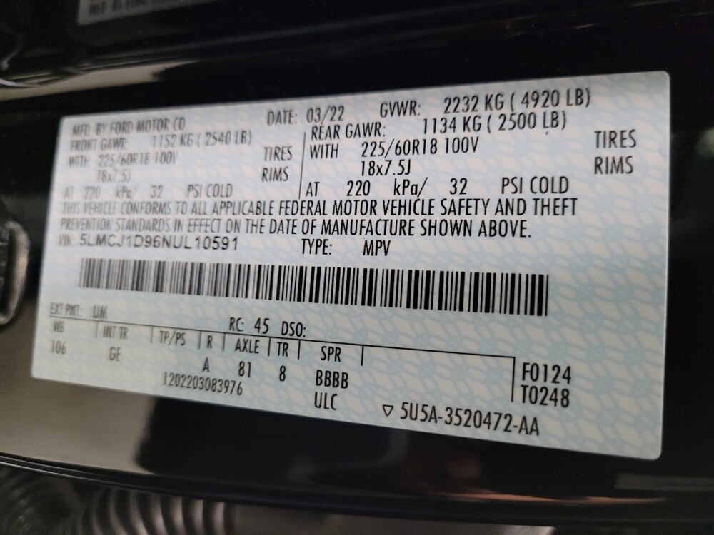 2022 Lincoln Corsair in Grand Rapids, MI 49508 - 18061083 33