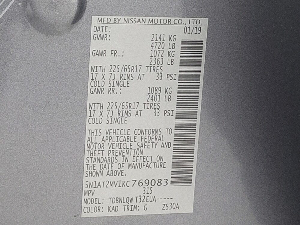 2019 Nissan Rogue in Madison, TN 37115 - 18061670 33