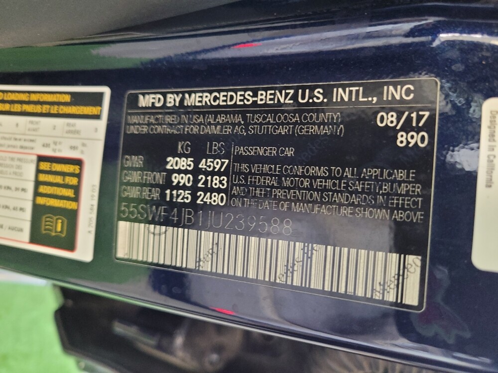 2018 Mercedes-Benz C 300 in Louisville, KY 40258 - 18061730 33