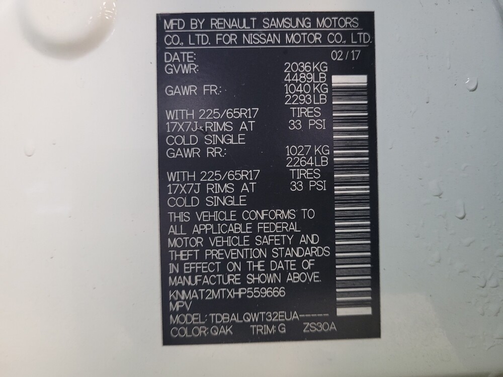 2017 Nissan Rogue in Bradenton, FL 34207 - 18061924 33