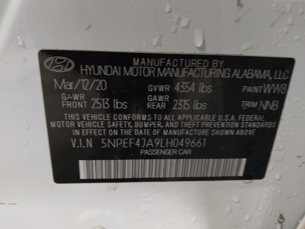 2020 Hyundai Sonata in Chattanooga, TN 37421 - 18062116 33