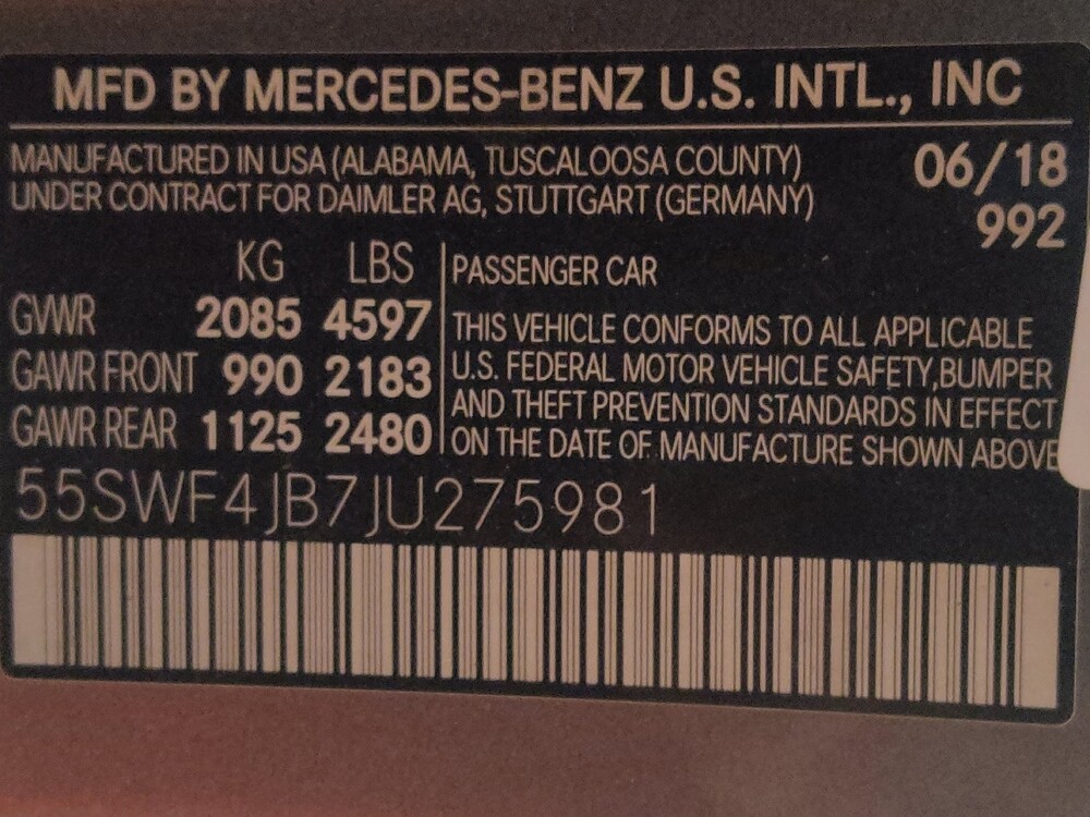 2018 Mercedes-Benz C 300 in Gainesville, FL 32609 - 18062195 33