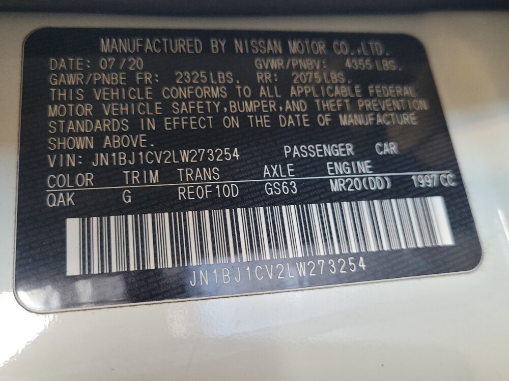 2020 Nissan Rogue Sport in Jacksonville, FL 32225 - 18062357 33