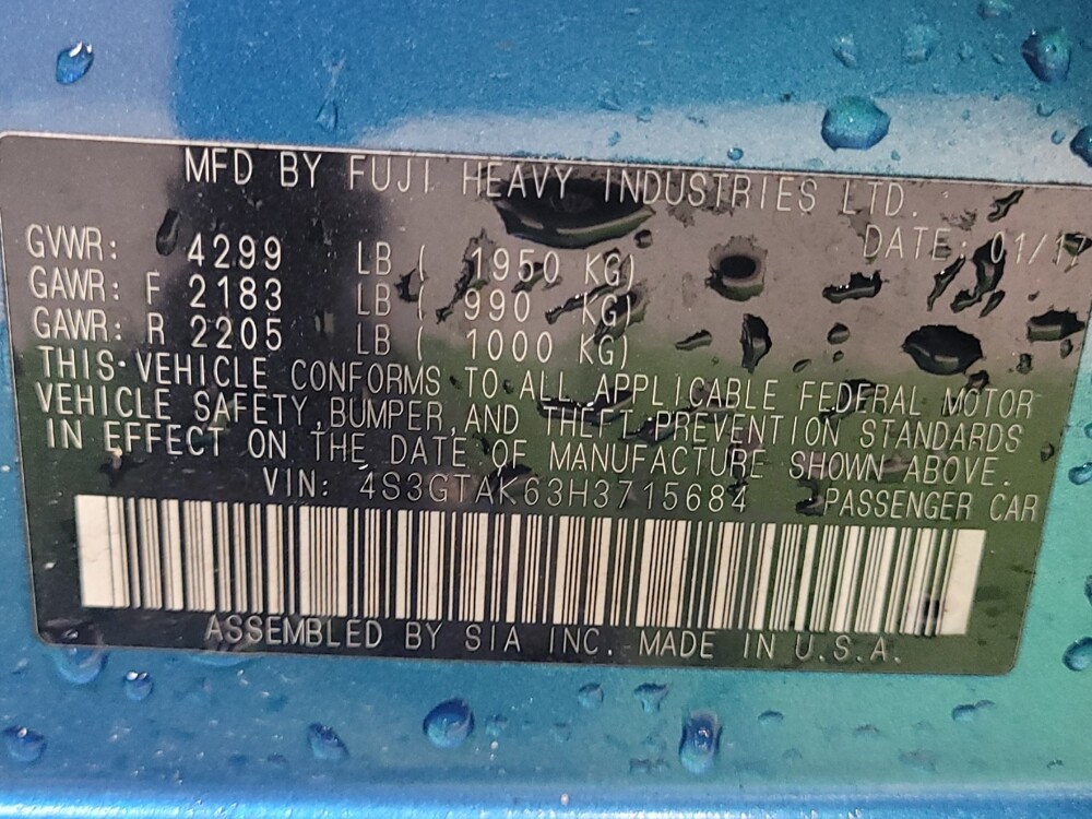 2017 Subaru Impreza in Fort Myers, FL 33907 - 18062487 33