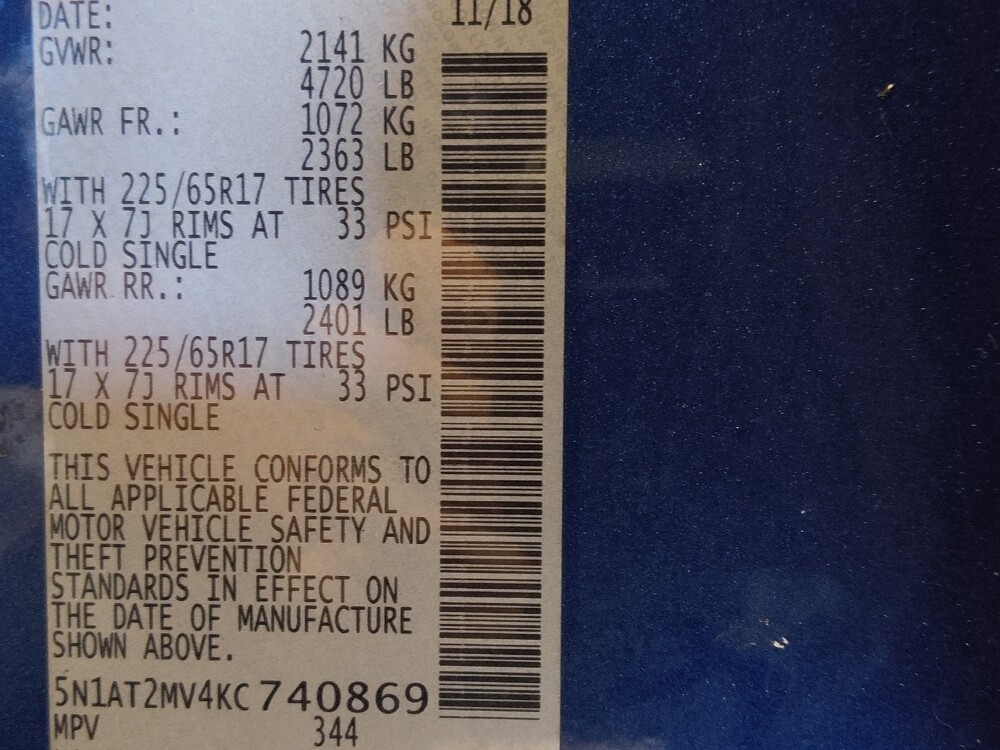 2019 Nissan Rogue in Lauderdale Lakes, FL 33313 - 18062519 33