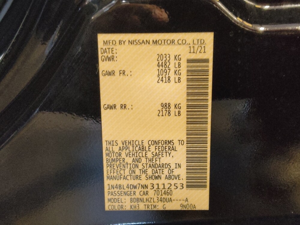 2022 Nissan Altima in Gainesville, FL 32609 - 18062694 33