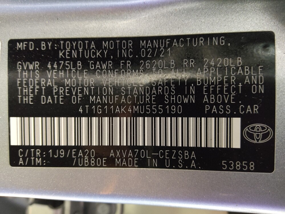 2021 Toyota Camry in Houston, TX 77074 - 18062766 33