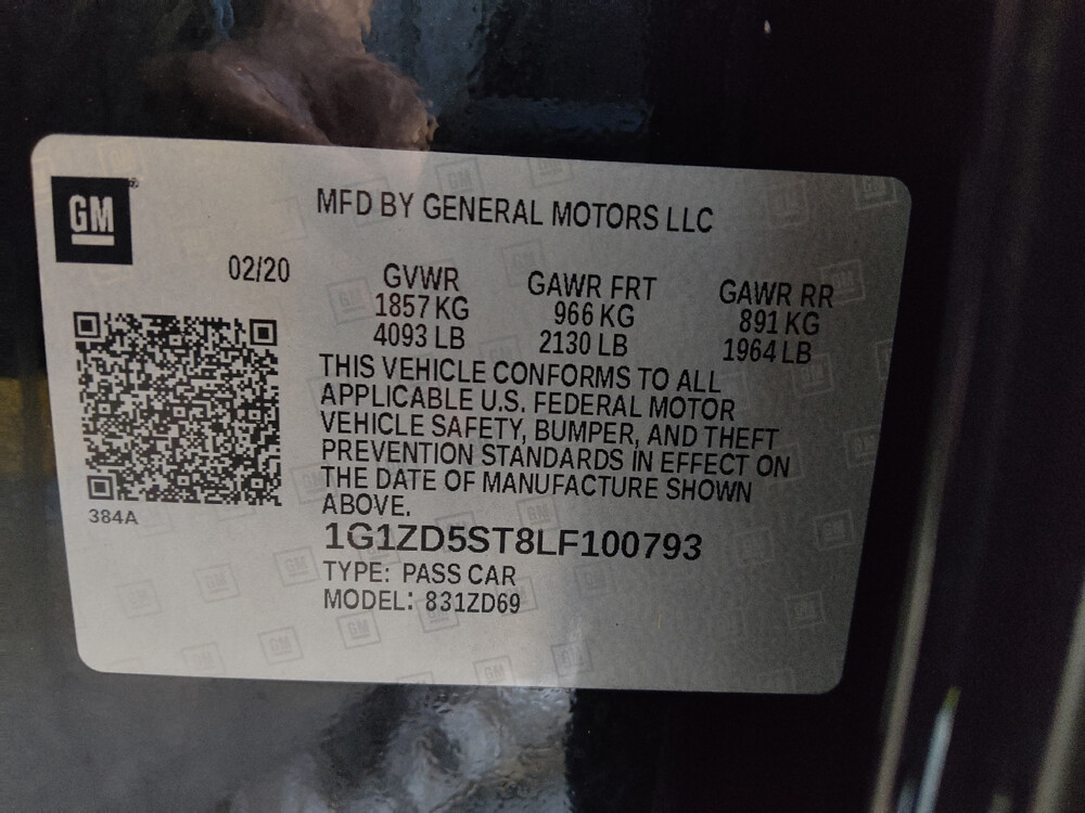 2020 Chevrolet Malibu in Augusta, GA 30907 - 18062930 33