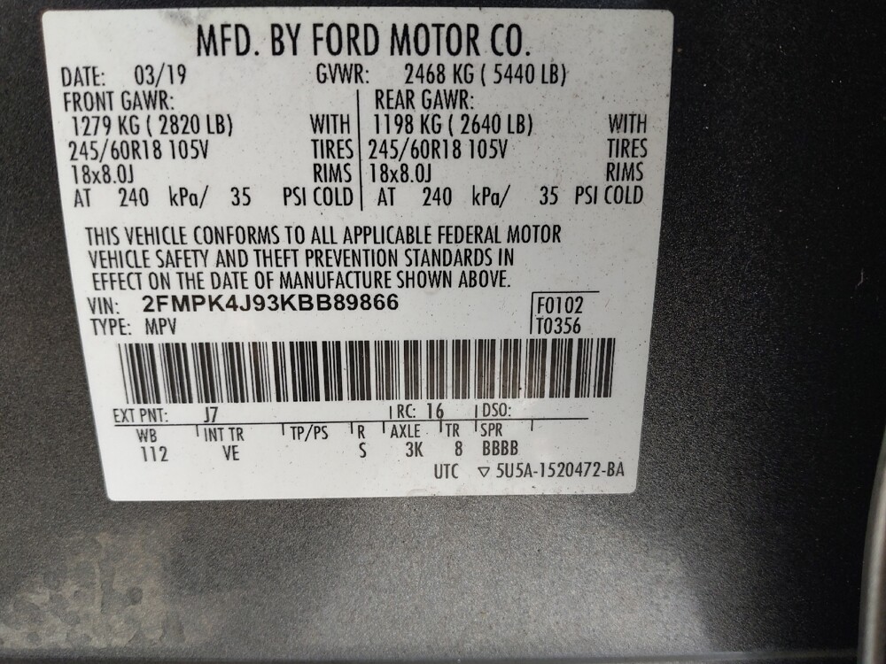 2019 Ford Edge in Jackson, MS 39211 - 18062931 33