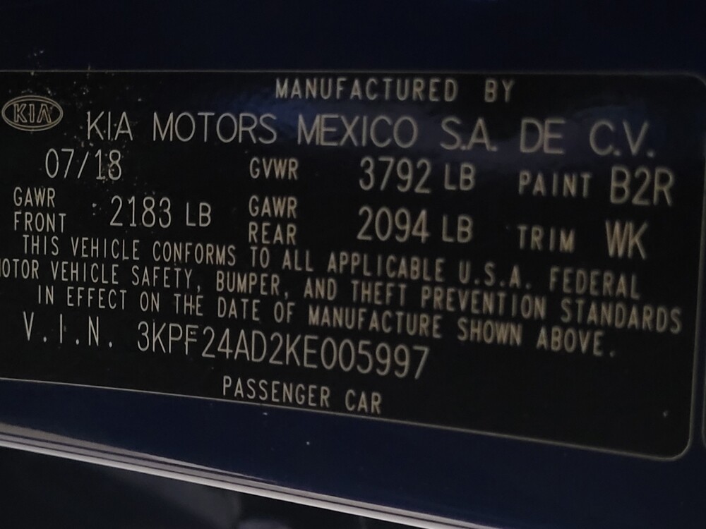 2019 Kia Forte in Lakeland, FL 33815 - 18062989 33