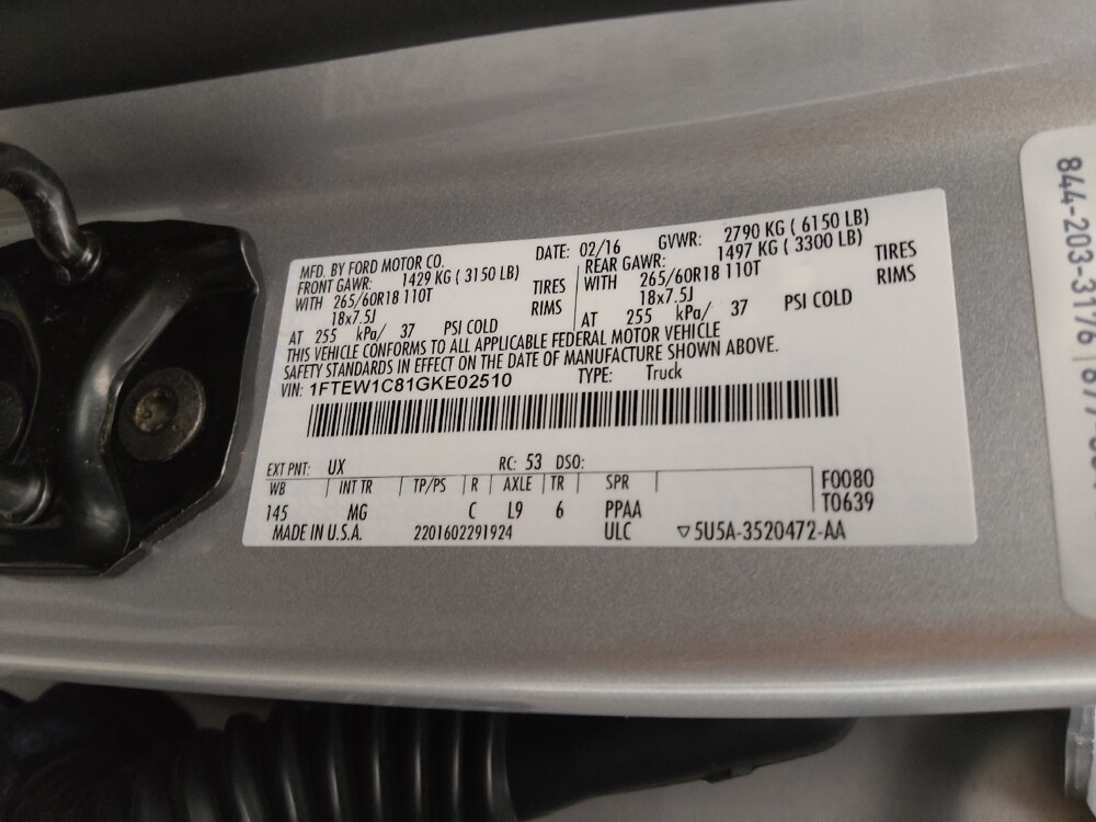 2016 Ford F150 in Gladstone, MO 64118 - 18063043 33