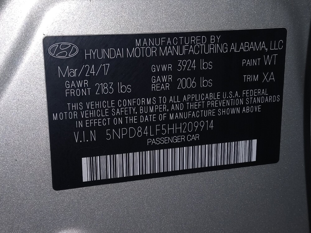 2017 Hyundai Elantra in Hialeah, FL 33014 - 18063051 33