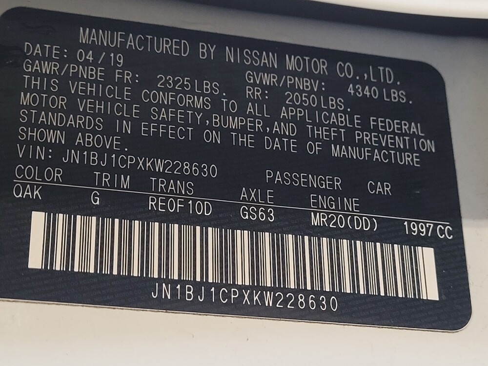 2019 Nissan Rogue Sport in Savannah, GA 31419 - 18063268 33