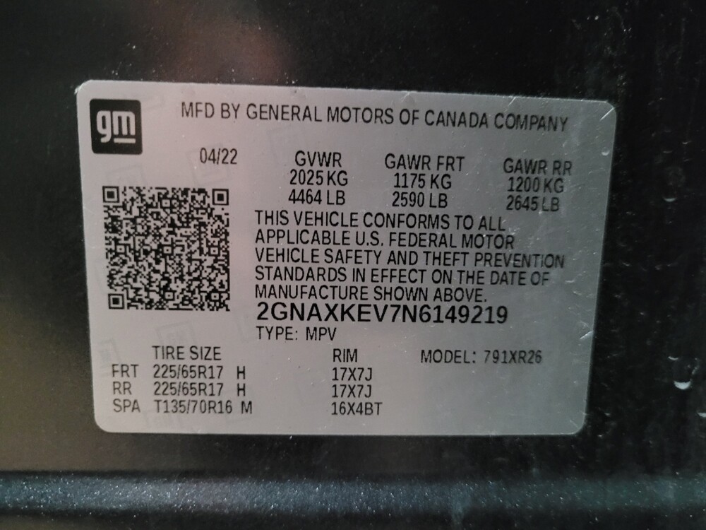 2022 Chevrolet Equinox in Temple Hills, MD 20746 - 18063409 33