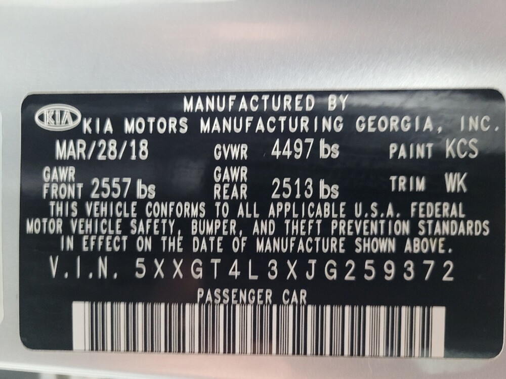 2018 Kia Optima in Memphis, TN 38128 - 18063695 33