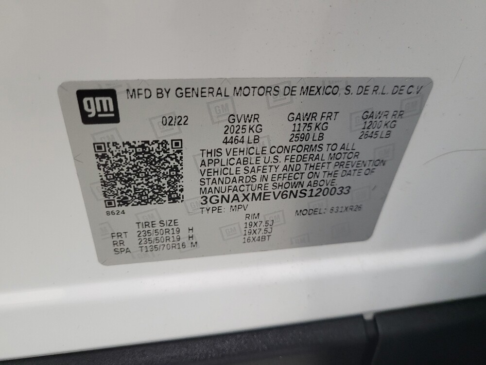 2022 Chevrolet Equinox in Eastpointe, MI 48021 - 18063843 33