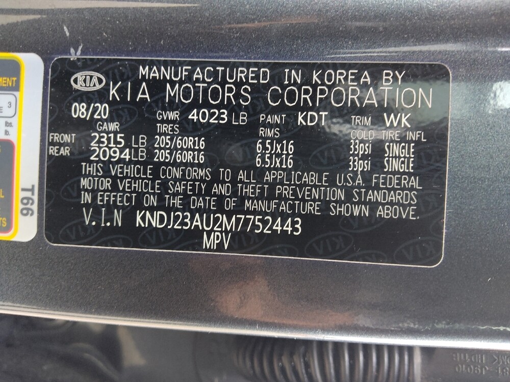 2021 Kia Soul in Union City, GA 30291 - 18063908 33