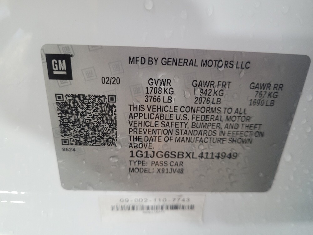 2020 Chevrolet Sonic in Stone Mountain, GA 30083 - 18063990 33