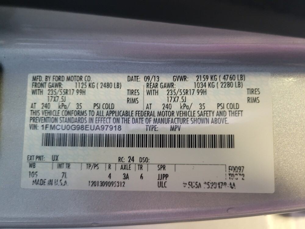 2014 Ford Escape in Tampa, FL 33619 - 18064442 33