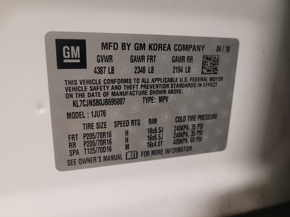 2018 Chevrolet Trax in Charlotte, NC 28213 - 18064473 33