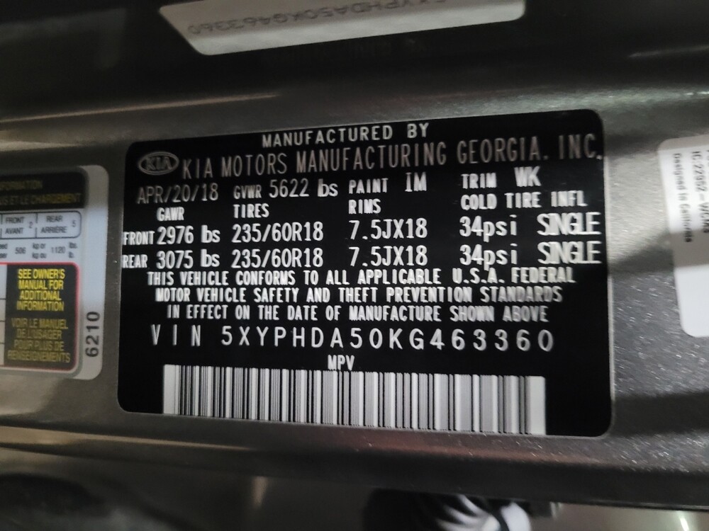 2019 Kia Sorento in Glen Burnie, MD 21061 - 18064534 33