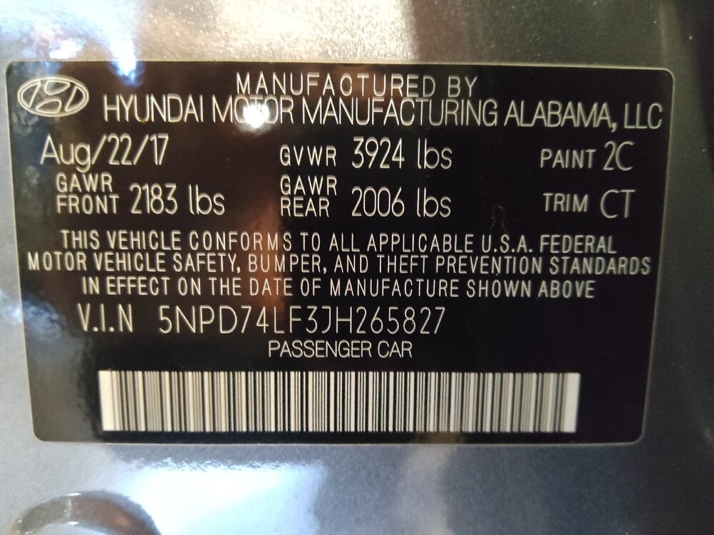 2018 Hyundai Elantra in Conway, SC 29526 - 18064596 33