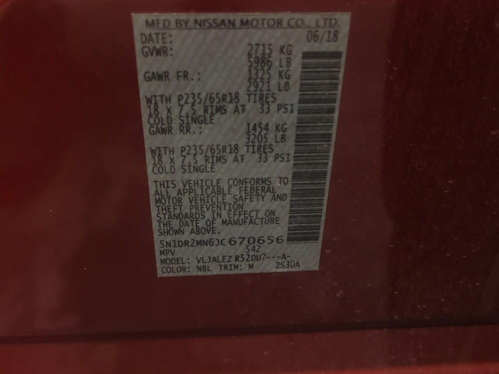 2018 Nissan Pathfinder in Tampa, FL 33619 - 18064609 33