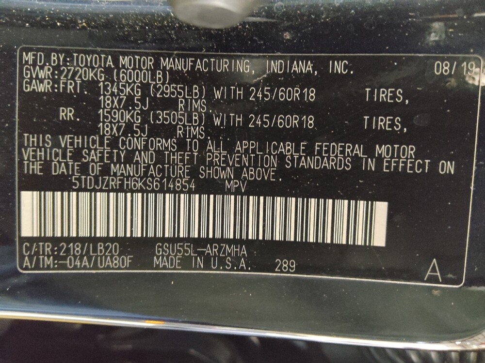 2019 Toyota Highlander in Chattanooga, TN 37421 - 18064787 33