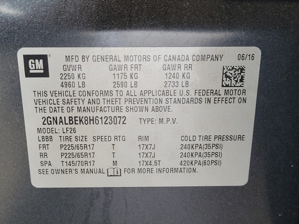 2017 Chevrolet Equinox in Kissimmee, FL 34744 - 18064834 33