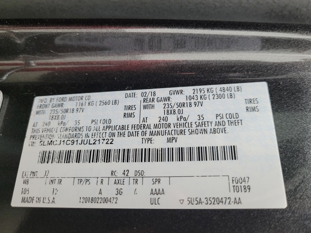 2018 Lincoln MKC in St. Louis, MO 63125 - 18064983 33