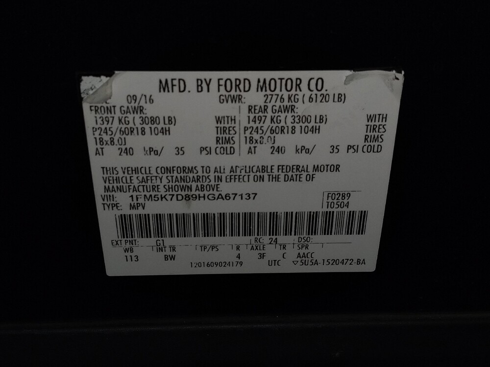 2017 Ford Explorer in Gainesville, FL 32609 - 18065012 33