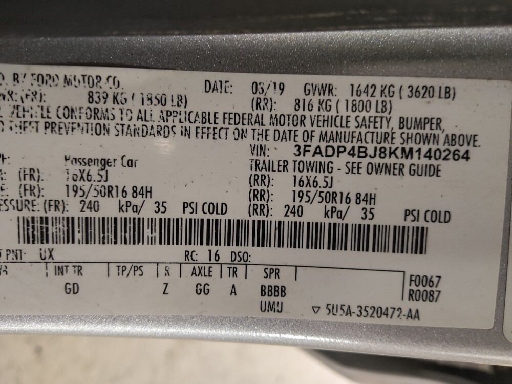 2019 Ford Fiesta in Union City, GA 30291 - 18065017 33