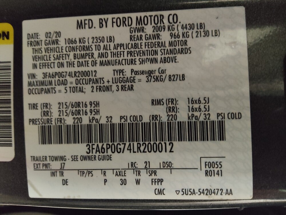 2020 Ford Fusion in Columbus, GA 31909 - 18065224 33