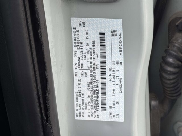 2022 Ford Ranger in Winchester, VA 22602 - 18065661 60