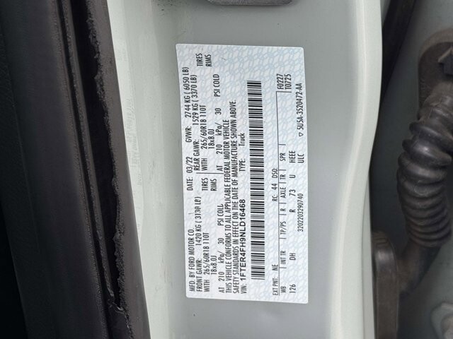 2022 Ford Ranger in Winchester, VA 22602 - 18065661 30