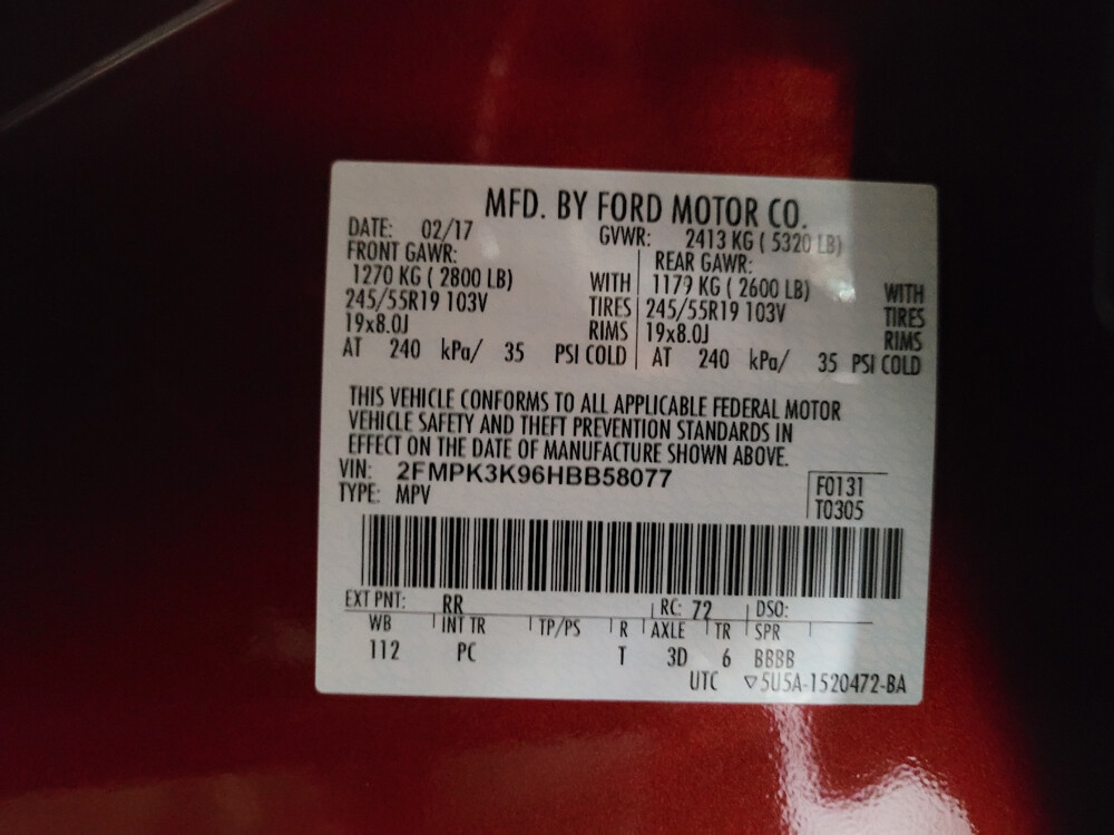 2017 Ford Edge in El Paso, TX 79907 - 18065694 33