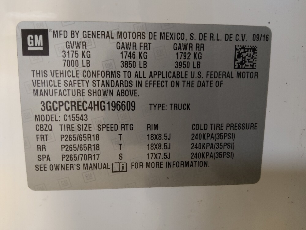 2017 Chevrolet Silverado 1500 in Sanford, FL 32773 - 18065706 33