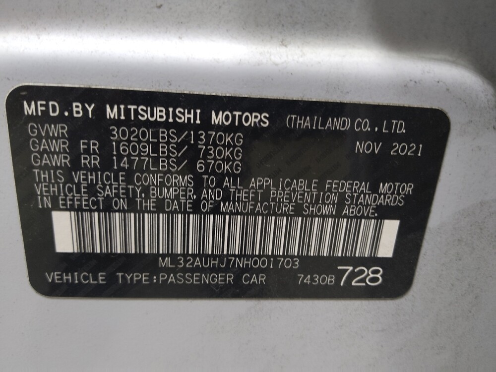 2022 Mitsubishi Mirage in Greensboro, NC 27407 - 18065784 33